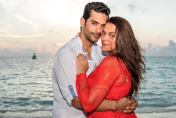 Neha Dhupia And Angad Bedi