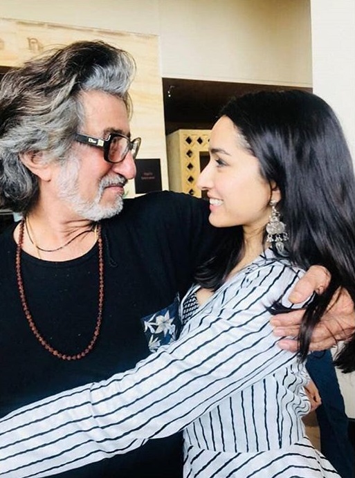 Shraddha Kapoor with father Shakti Kapoor