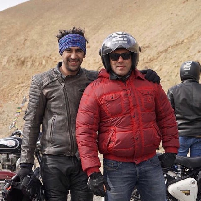 Amit Sadh and Salman Khan