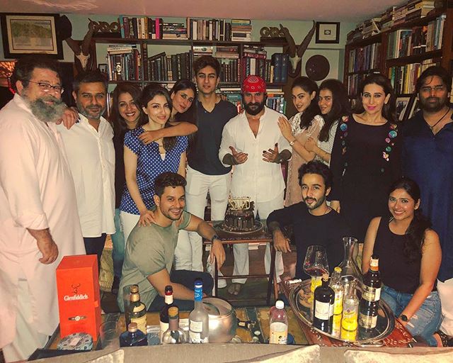 Saif Ali Khan, Kareena Kapoor Khan and Sara Ali Khan