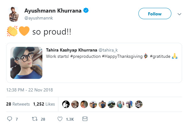 Ayushmann Khurrana and Tahira Kashyap