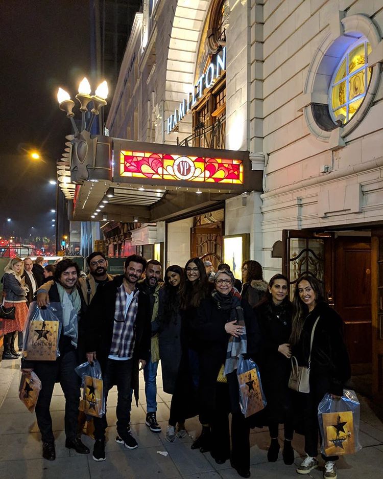 Kapoor family in London