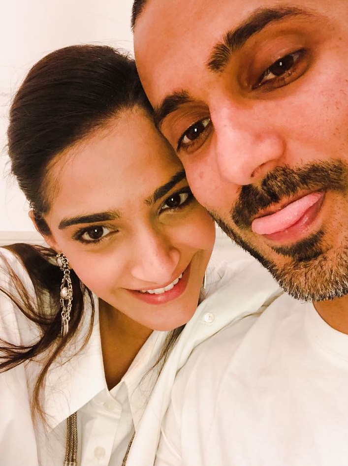 Sonam Kapoor Ahuja and Anand S Ahuja