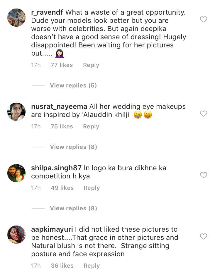 Deepika Padukone and Sabyasachi Mukherjee