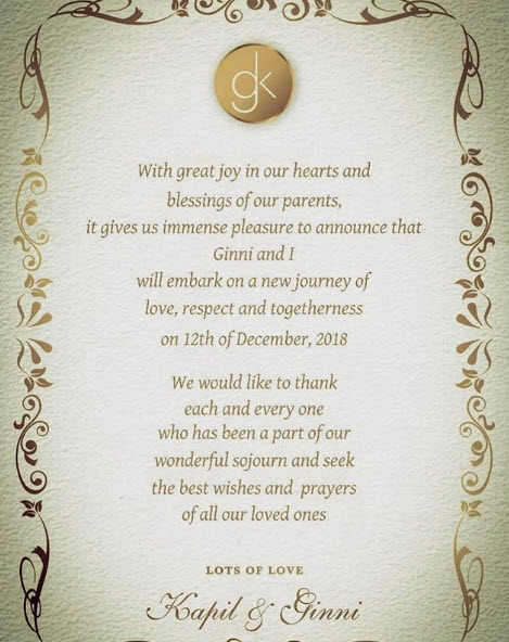 Kpail Sharma and Ginni Chatrath