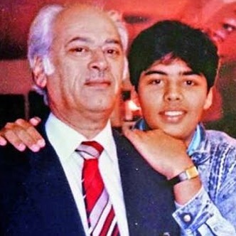 Karan Johar and Yash Johar