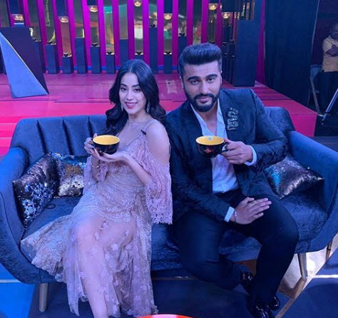Arjun Kapoor and Janhvi Kapoor