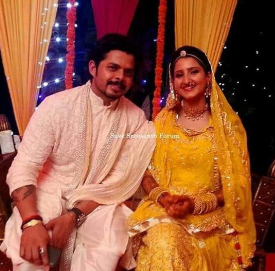 Bhuvaneshwari and Sreesanth