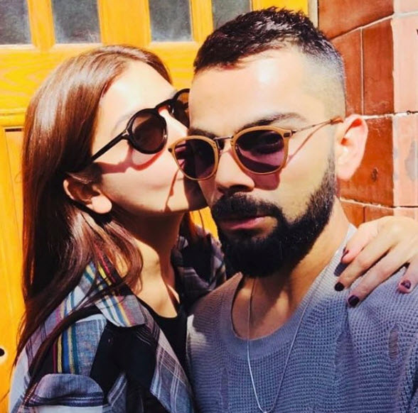 Anushka Sharma and Virat Kohli