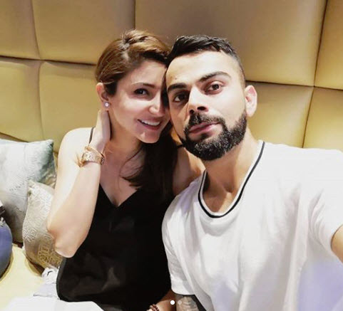 Anushka Sharma and Virat Kohli