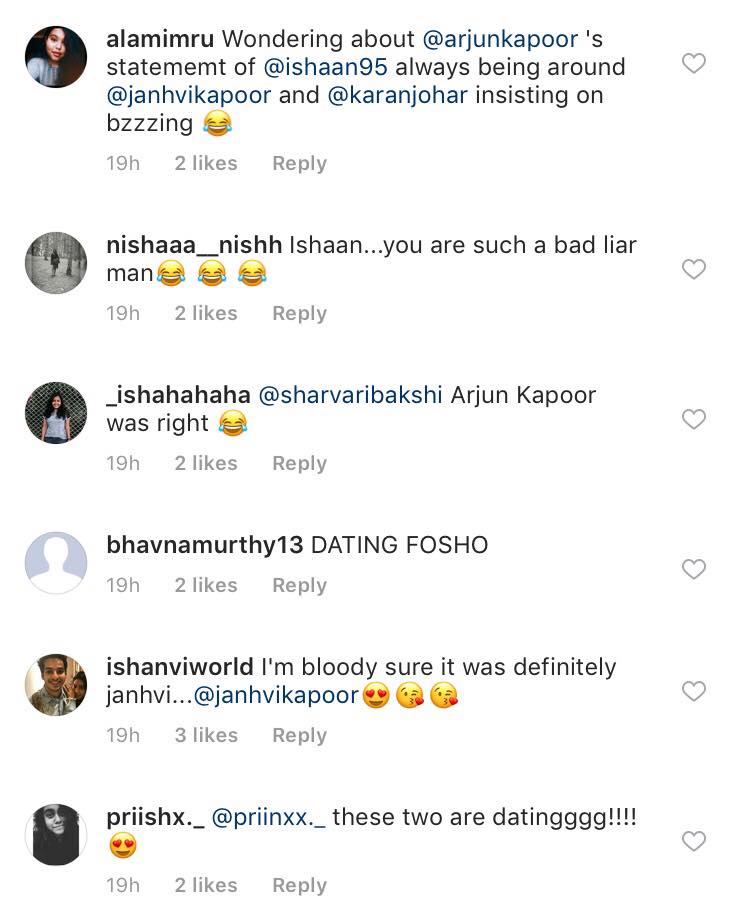 Janhvi Kapoor and Ishaan Khatter