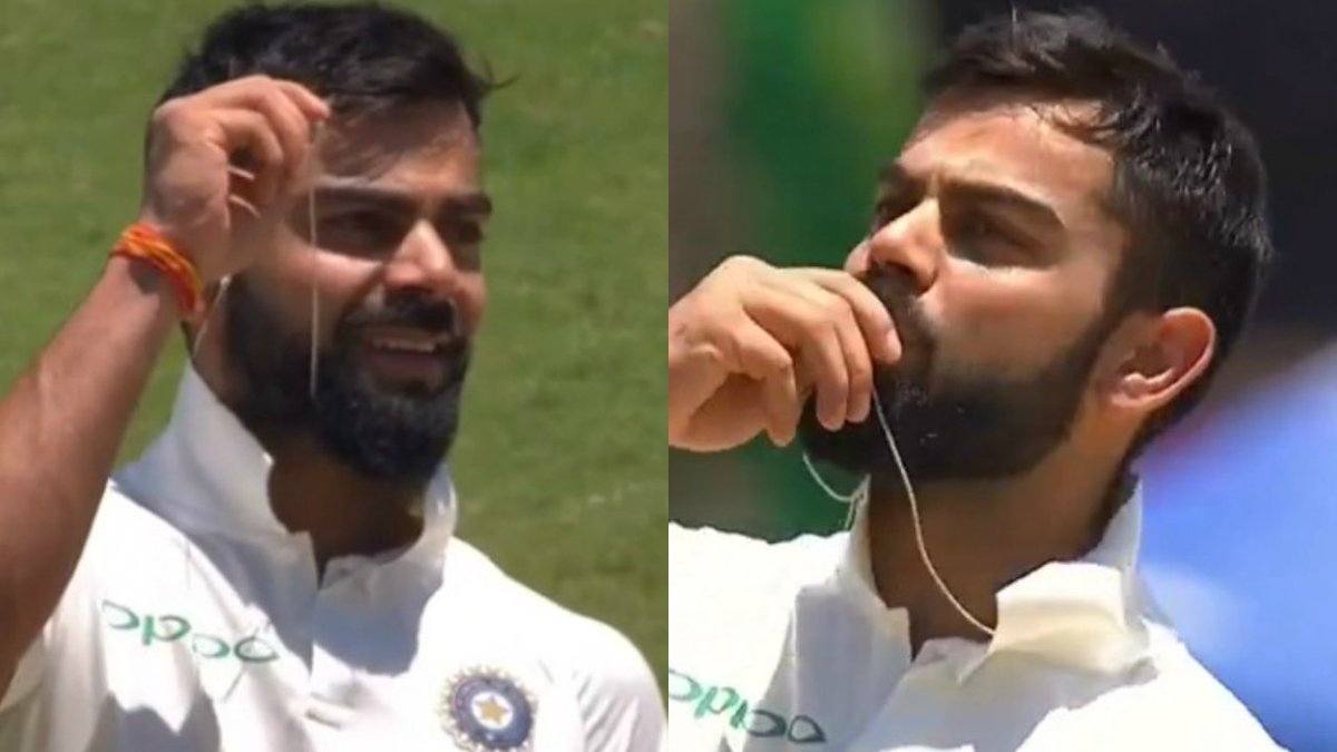 Virat Gesture For Anushka During Test Match Against South Africa