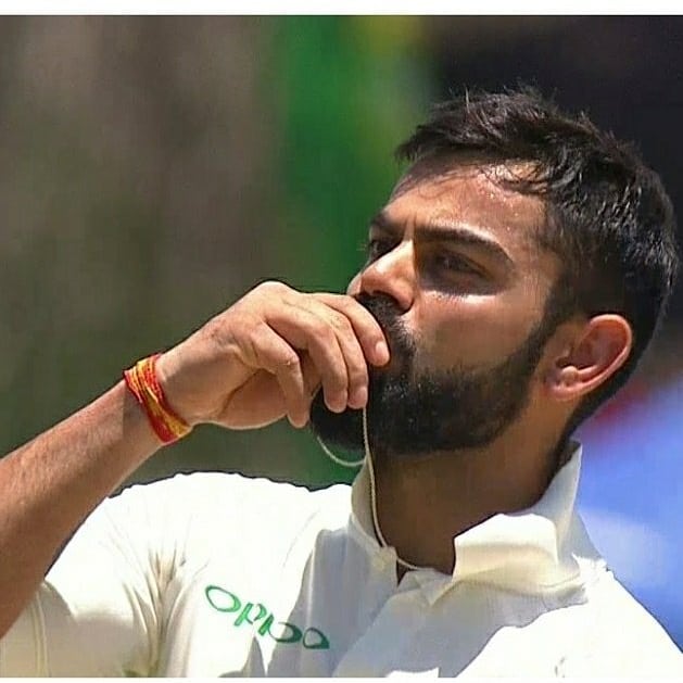 Virat Gesture For Anushka During Test Match Against South Africa
