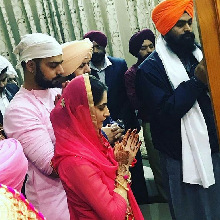 Karam Rajpal And Shivaleeka Oberoi Roka Ceremony