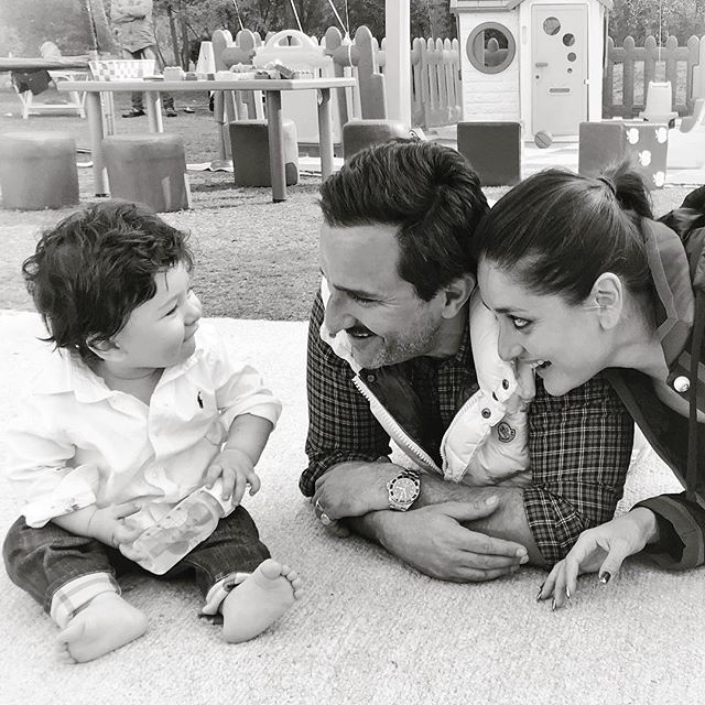 Saif, Kareena and Taimur