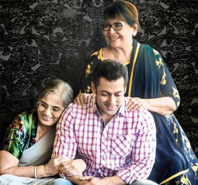 Salma Khan and Helen