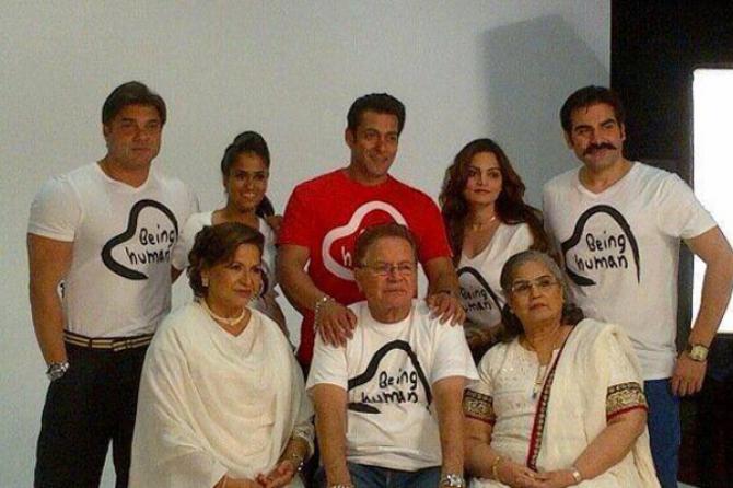 Salma Khan and Helen