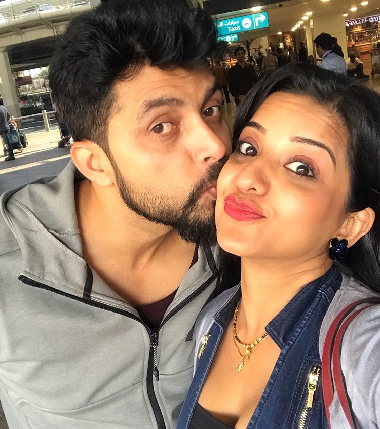 Mona Lisa And Vikrant Singh Celebrated Their First Anniversary In Dubai