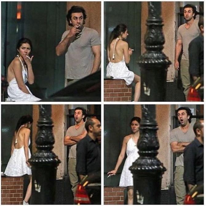 Ranbir Kapoor and Mahira Khan