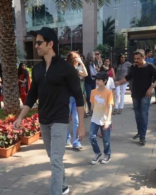 Hrithik Roshan And Sussanne Khan Spotted Together