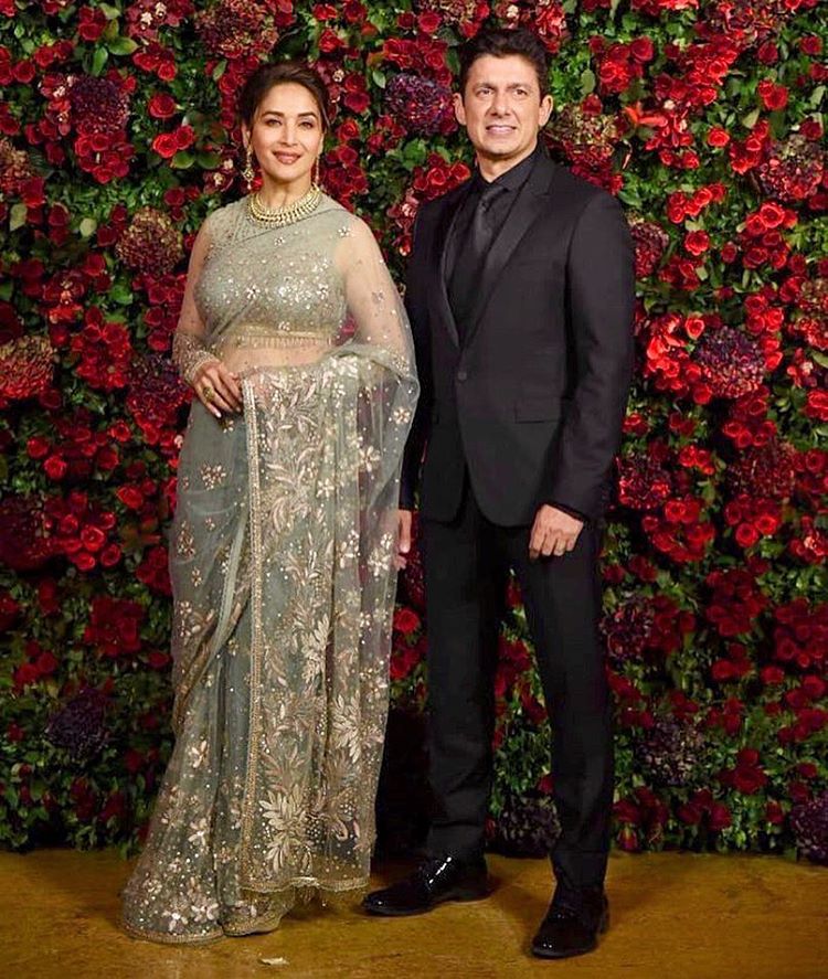 Madhuri Dixit and Sriram Nene