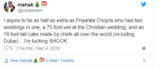 Funniest Memes On Priyanka Chopra's Wedding Cake