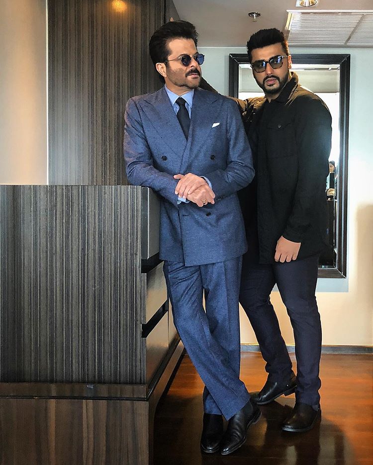 Arjun Kapoor and Anil Kapoor