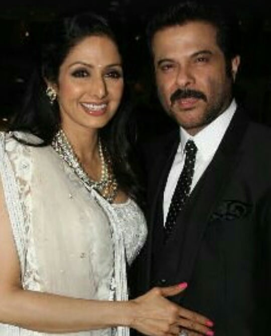 Sridevi and Anil Kapoor