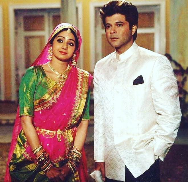 Sridevi and Anil Kapoor