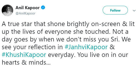 Sridevi and Anil Kapoor