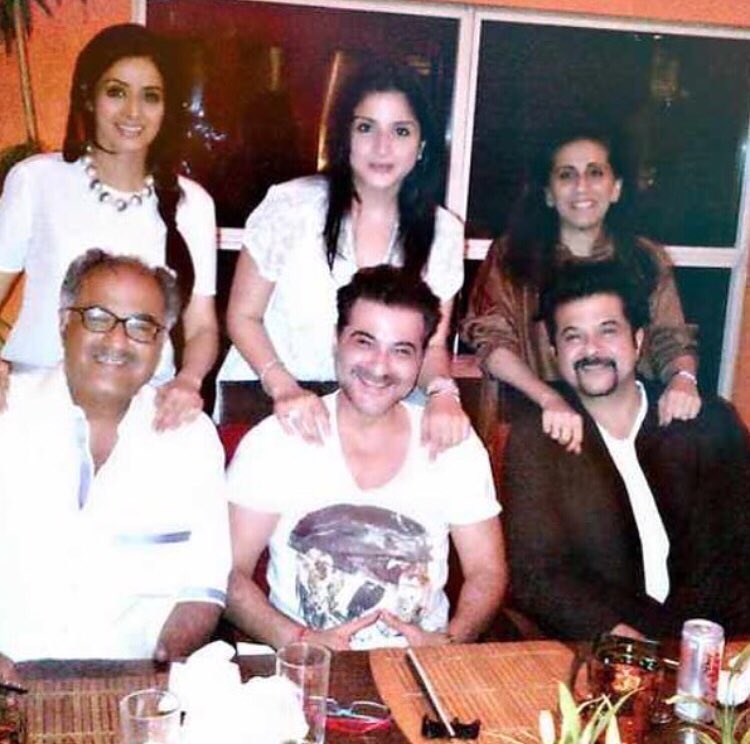 Sridevi and Anil Kapoor