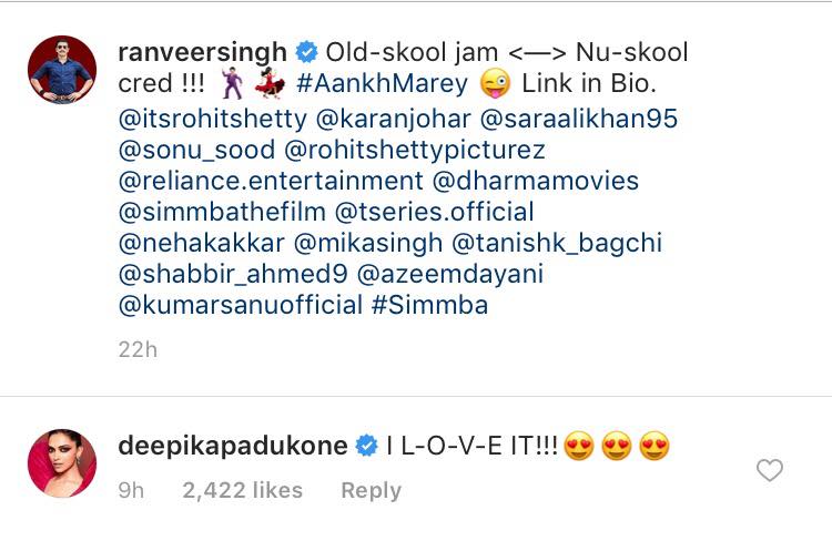 Ranveer Singh and Deepika Padukone