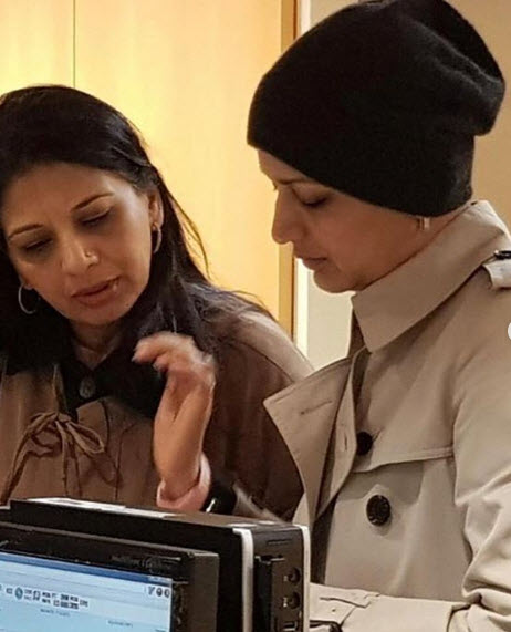 Sonali and her sister Rupa