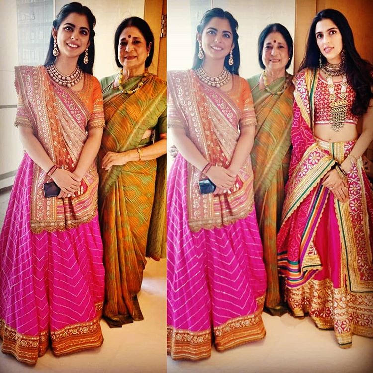 Isha Ambani and Shloka Mehta