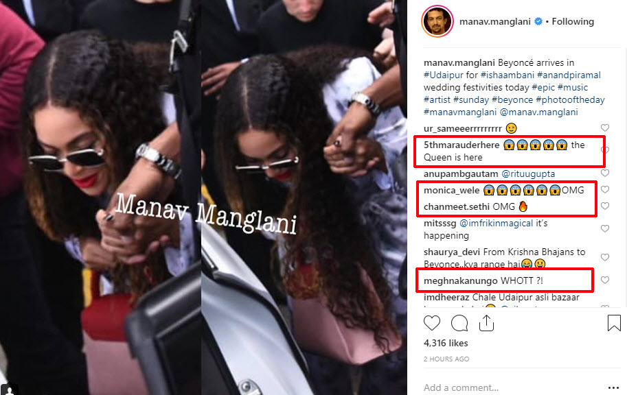 Beyonce Is In India, Fans Can't Believe