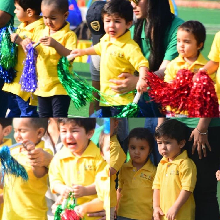 Taimur Ali Khan sports day in school