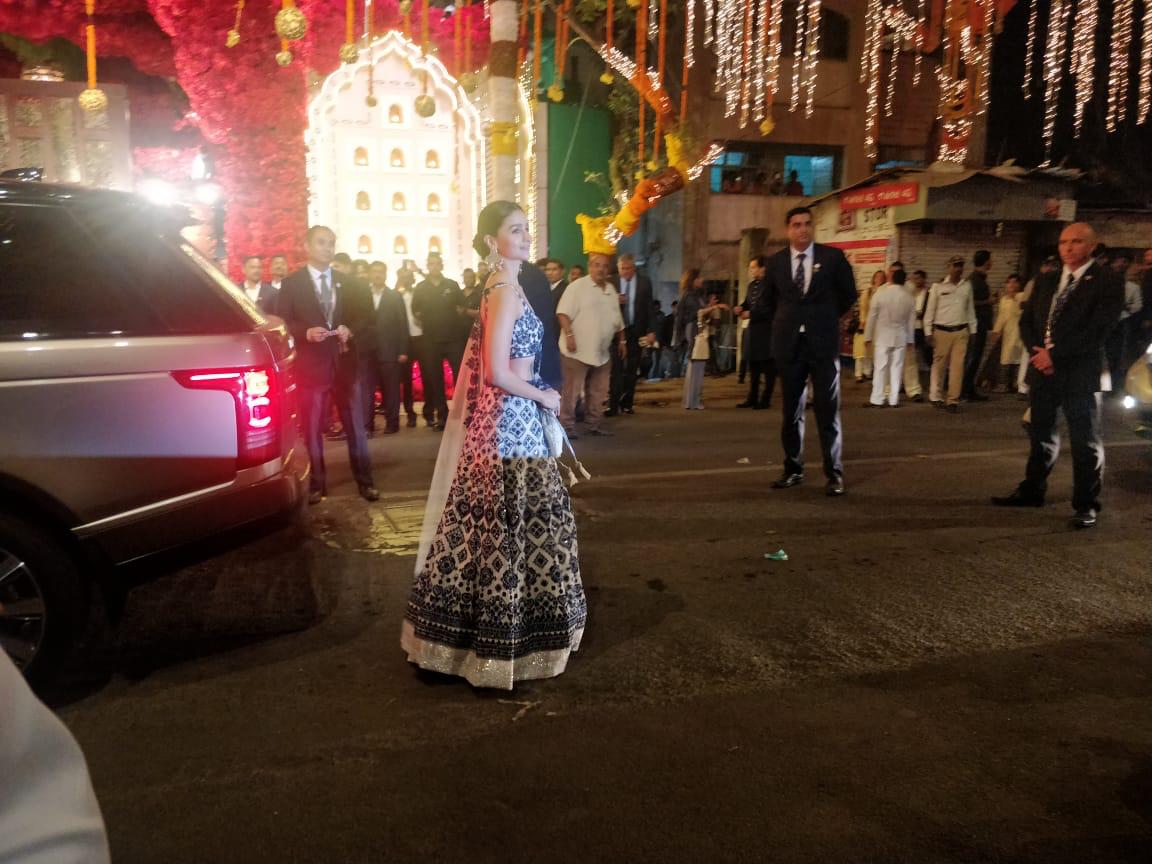 Alia Bhatt at Isha Ambani's wedding