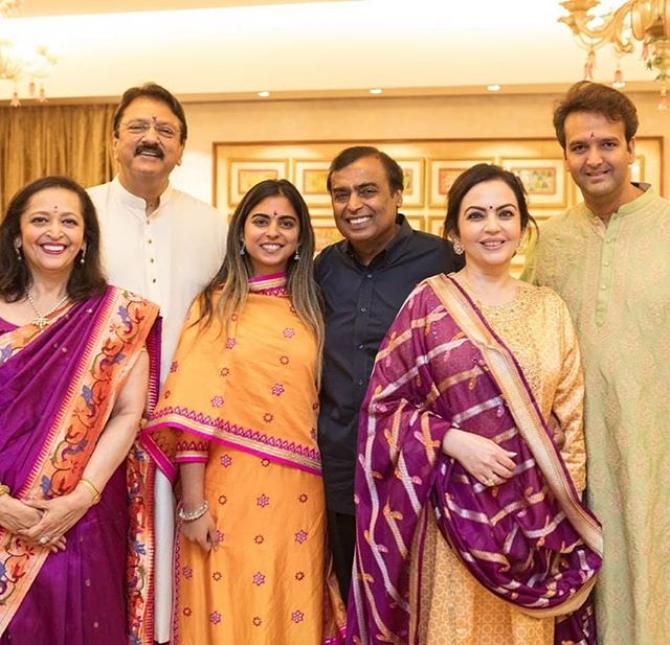 Isha Ambani and Anand Piramal