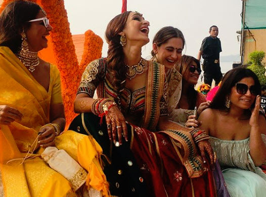 Sanjeeda Shaikh at Chloe wedding