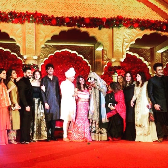 Ekta Kapoor at Chloe Ferns Wedding