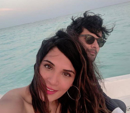 Ali Fazal and Richa Chadha together in Maldives