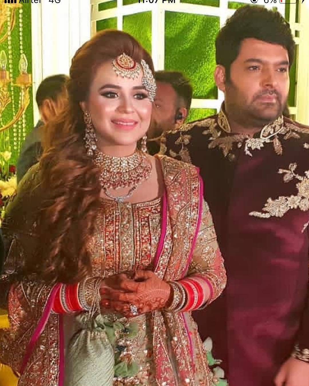 Kapil Sharma and Ginni Chatrath