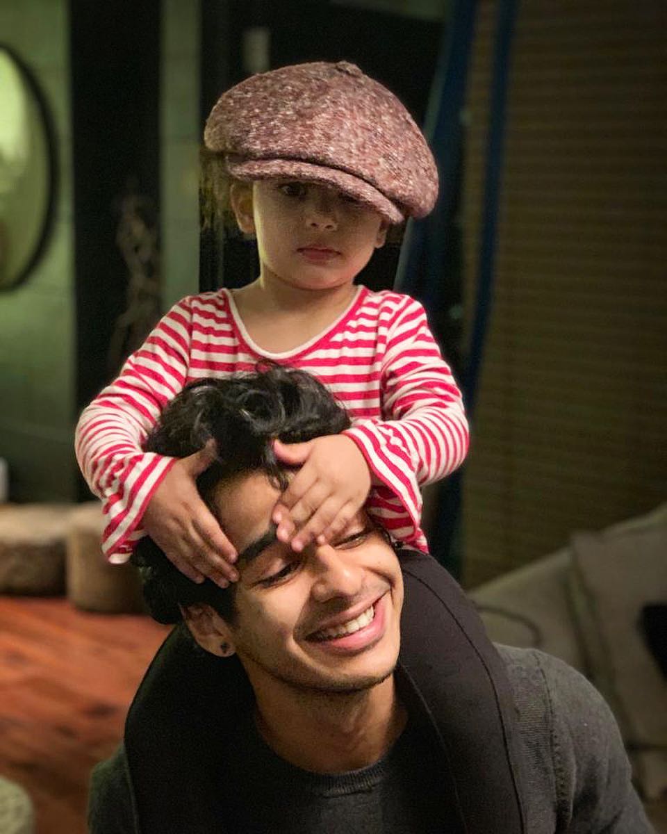 Ishaan Khatter with Misha
