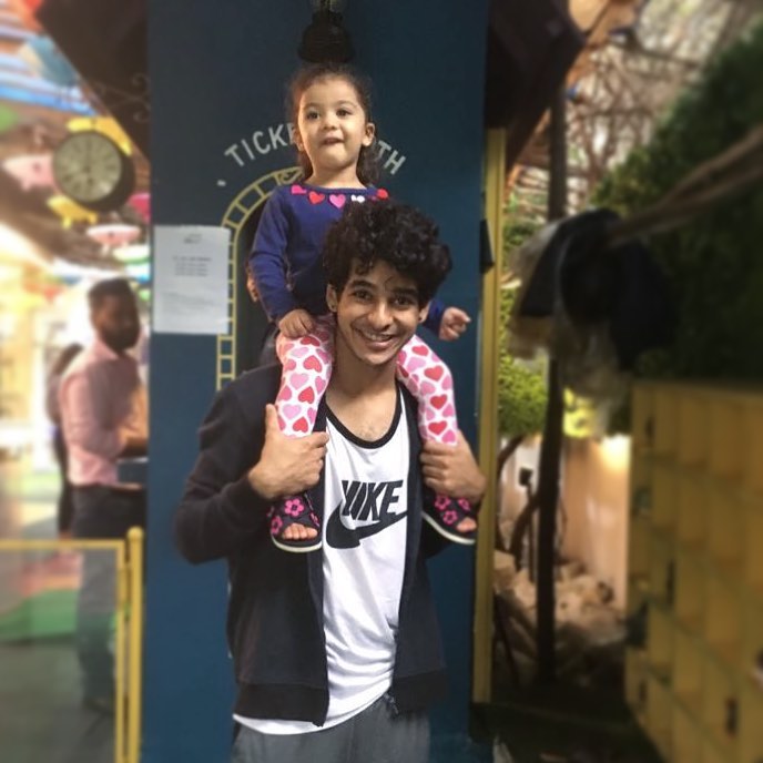 Ishaan Khatter and Misha Kapoor