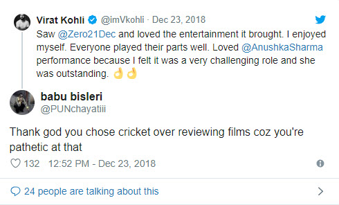 Anushka Sharma and Virat Kohli