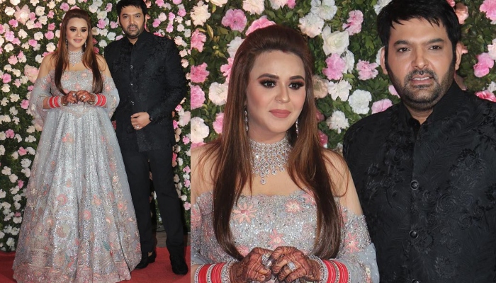 Ginni Chatrath and Kapil Sharma's mumbai reception