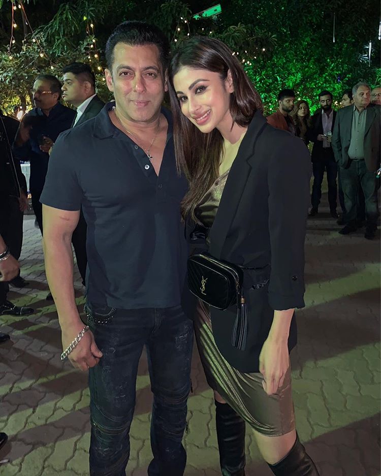 Salman Khan and Mouni Roy