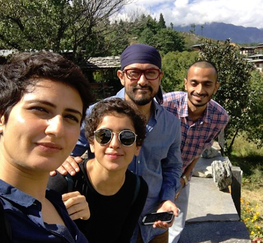 Fatima Sana Shaikh and Aamir Khan