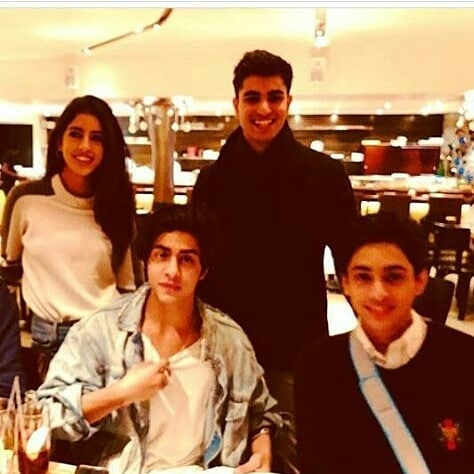 Aryan Khan and Navya Naveli Nanda