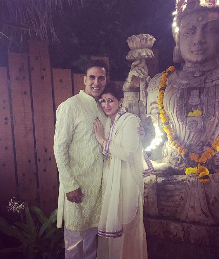Akshay Kumar and Twinkle Khanna